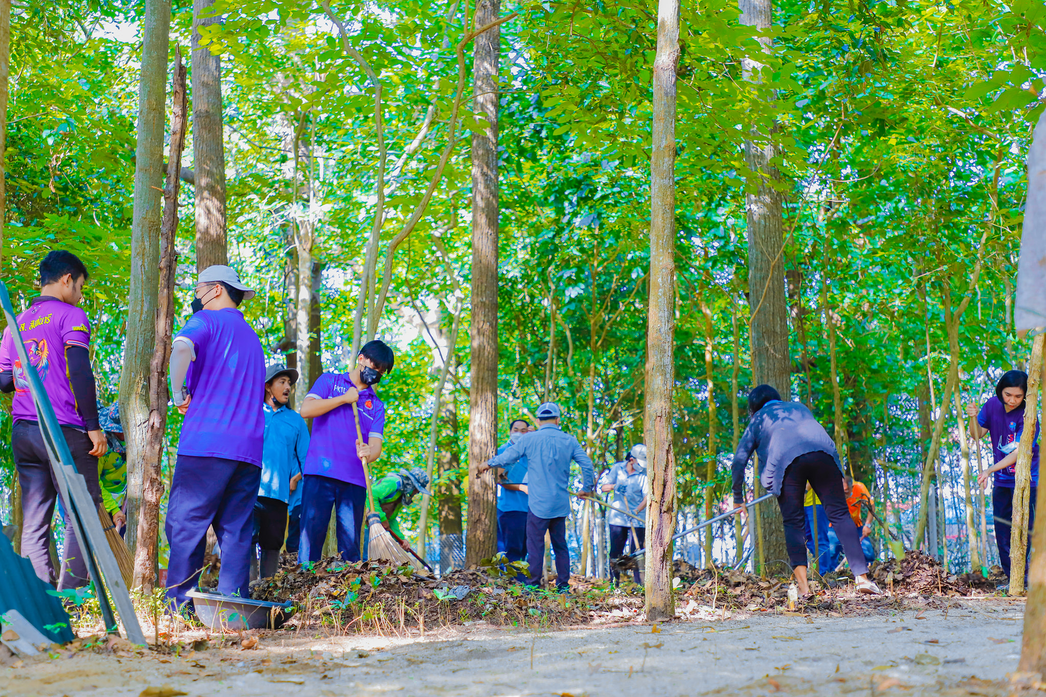 กิจกรรม Big Cleaning Day ในวันพุธสัปดาห์แรกของทุกเดือน